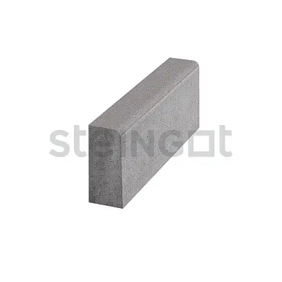 Садовый бордюр Steingot 500×200×80 Белый